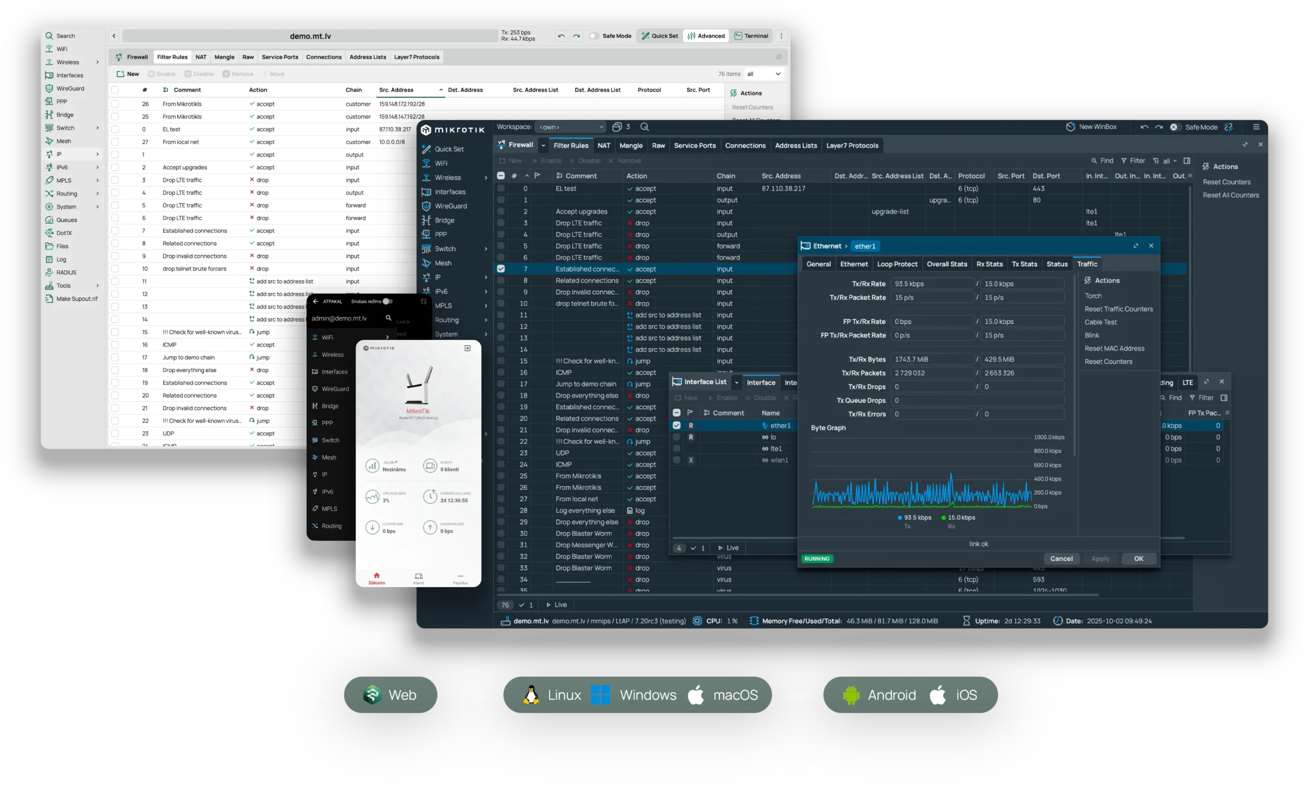 MikroTik Cloud Hosted Router